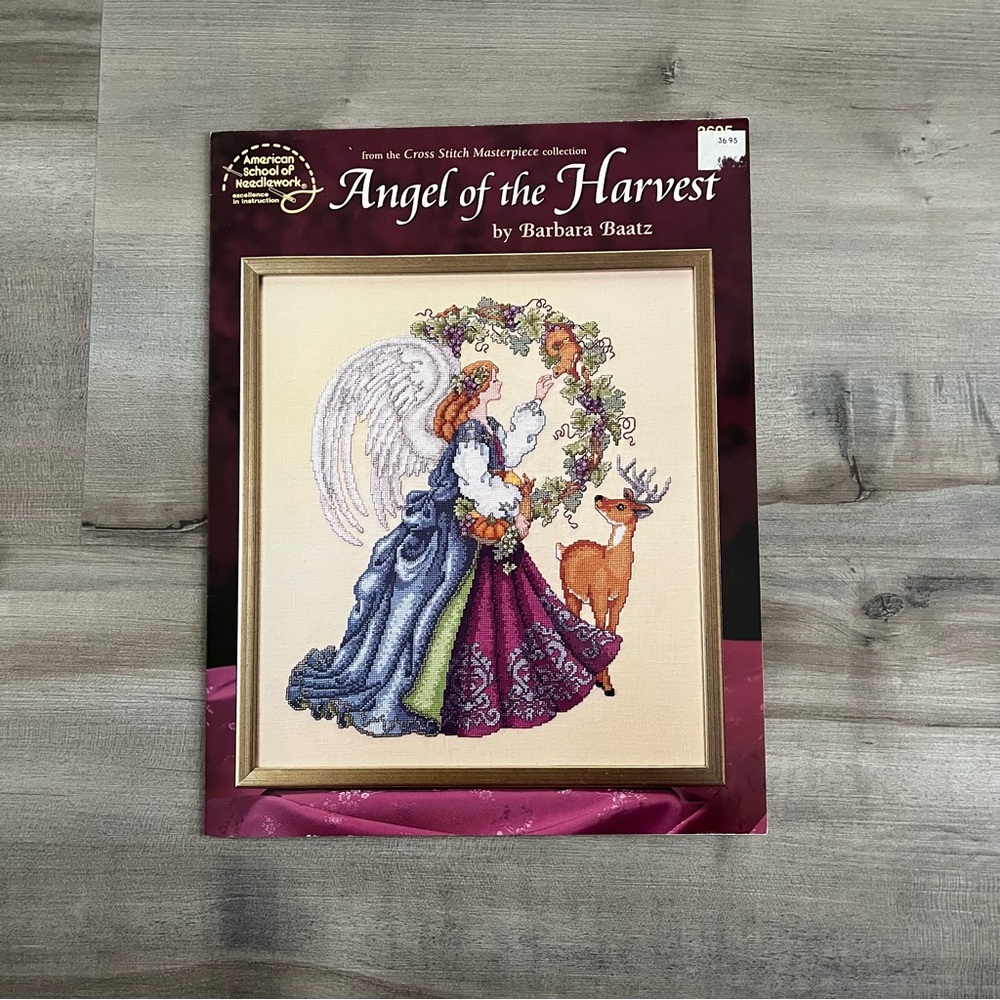 NWT Vintage Set of 4 Angel Counted Cross Stitch Books by Barbara Baatz - Picture 6 of 14